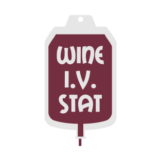Wine I.V. Stat T-Shirt