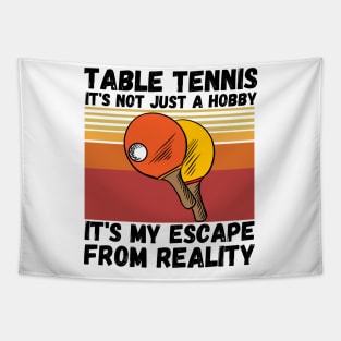 Table Tennis Ping Pong Player Lover Tapestry