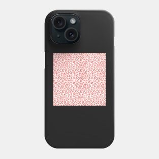 Living Coral Leopard Animal Print Phone Case