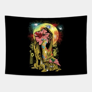 The Bowl Kiss Tapestry