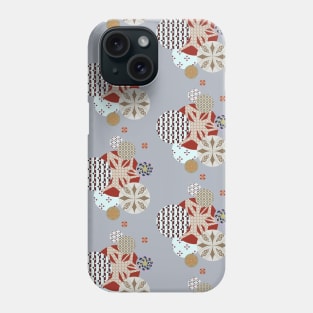 Japanese Snowflakes Phone Case