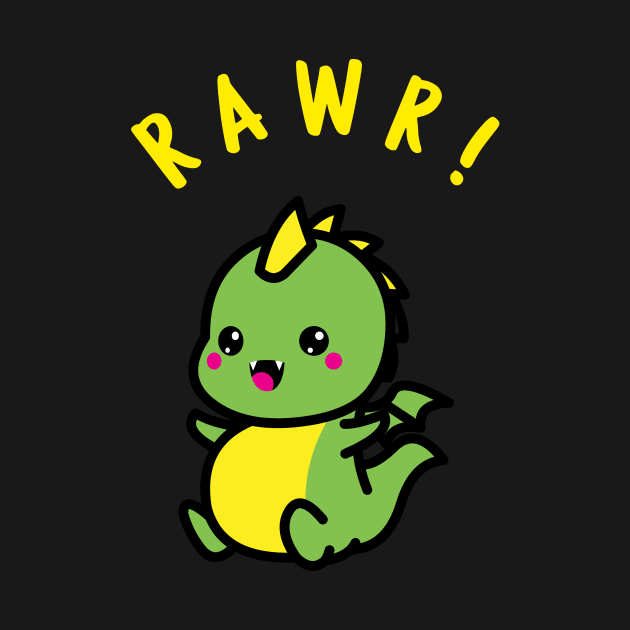 Rawr Baby Dino by Shadowbyte91