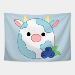 Blueberry Cow Tapestry