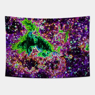 Black Panther Art - Glowing Edges 571 Tapestry