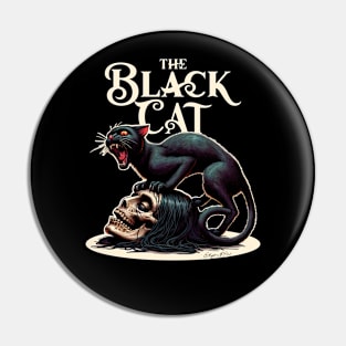 Edgar Allan Poe The Black Cat Pin