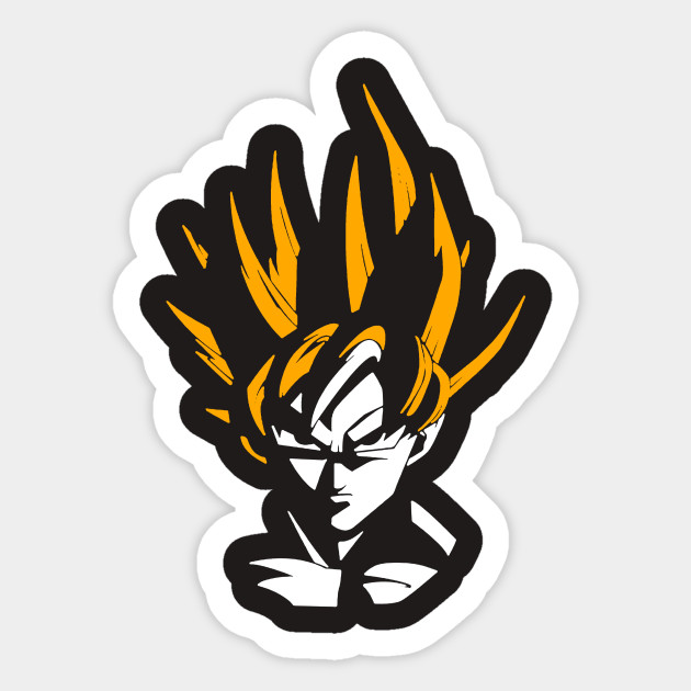 Son Goku Super Saiyan Dragon Ball Z Super Saiyan Goku Sticker