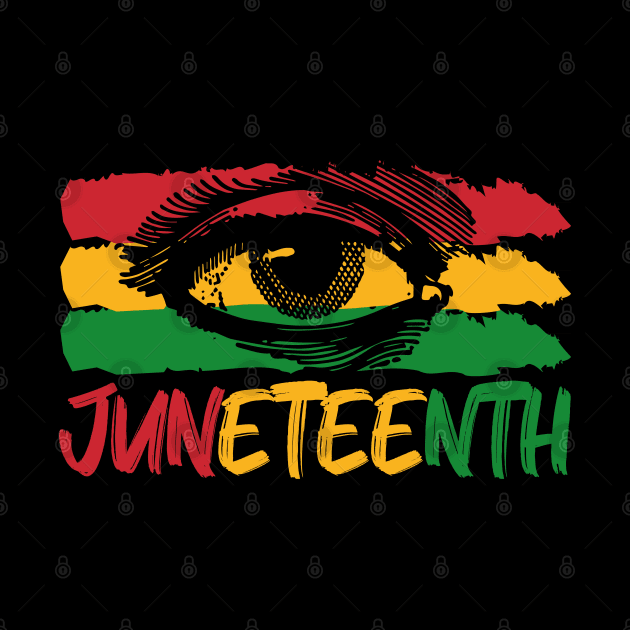 Juneteenth, Third Eye, Black Lives Matter, Black History by UrbanLifeApparel