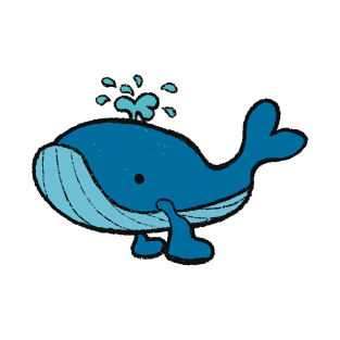 Cute Whale T-Shirt