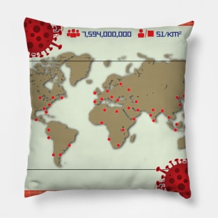 Pandemic: 2020 Edition Pillow