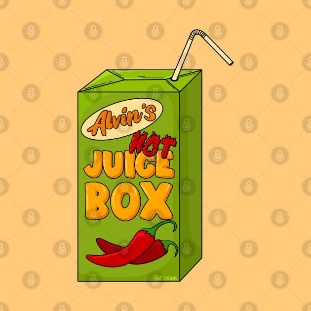 Alvin's Hot Juice Box Adventure Time by HofDraws