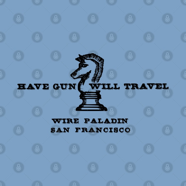 Have Gun Will Travel - Business Card - 50s/60s Tv Western by wildzerouk