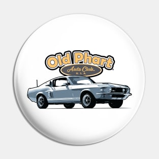 Old Phart Auto Club USA - Mustang Pin