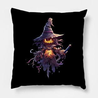 Spooky scarecrow Pillow