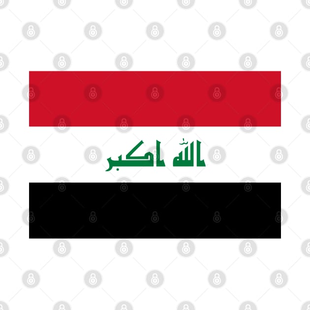 Iraq Flag by Historia