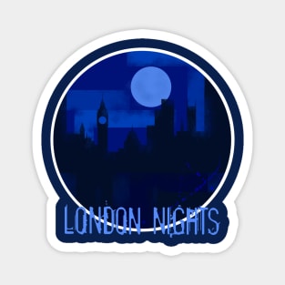 London Nights Magnet