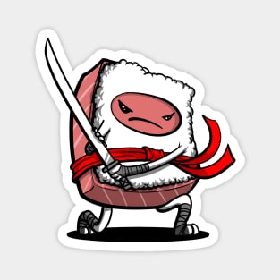 Sushi Samurai Ninja Magnet