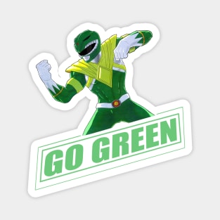 Green Power Ranger Magnet