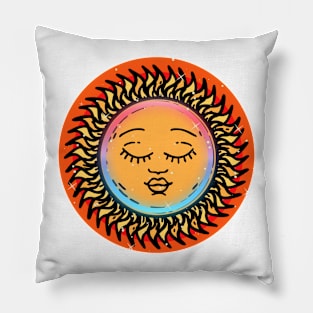 Sleeping Sun Pillow