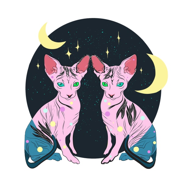 Sphynx Twins by Ria_Mizuko