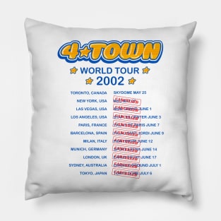 4TOWN cancelled tour T-shirt Pillow