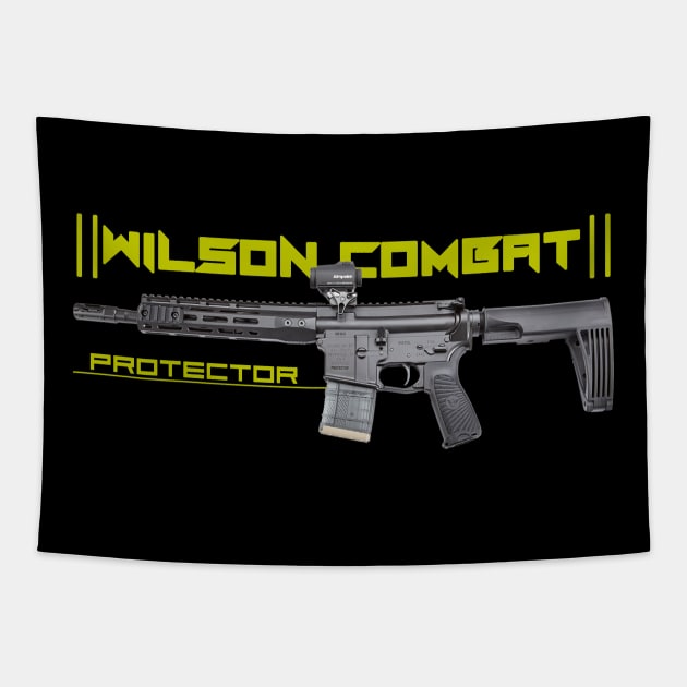 Wilson Combat Protector Tapestry by Aim For The Face