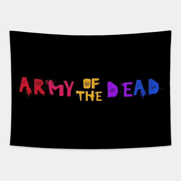 Cheerfull Army of the Dead Tapestry by haloakuadit