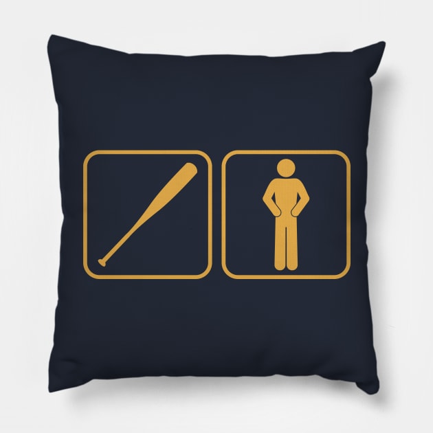 Bat Plus Man Pillow by Meta Cortex