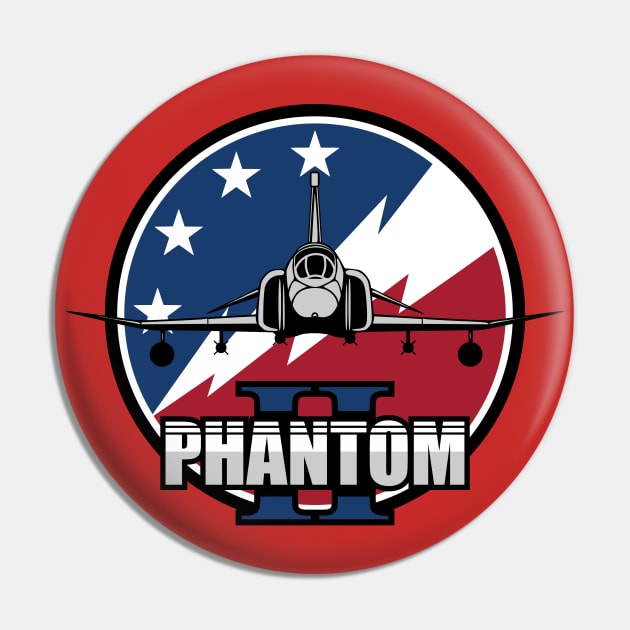 F-4 Phantom II Patch Pin by TCP