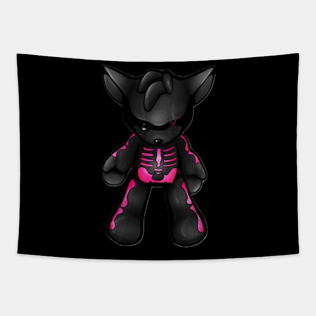 Voodoo Bear Tapestry by apsi