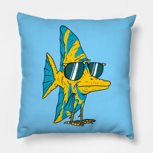 chicken fish rockstar. Pillow