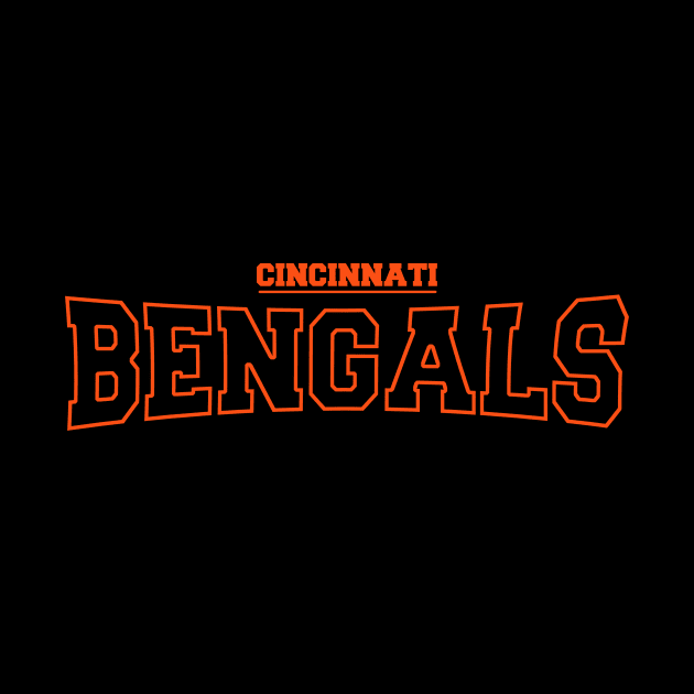 Cincinnati Bengals by CovpaTees