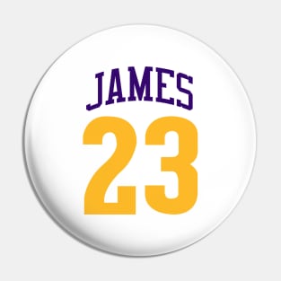 Los Angeles james 23 Pin