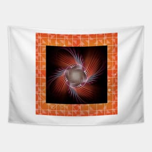 Autumn Colors Pinwheel Tapestry