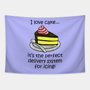 I Love Cake Tapestry