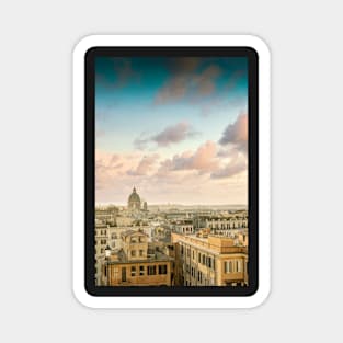 Rome Cityscape Skyline Magnet