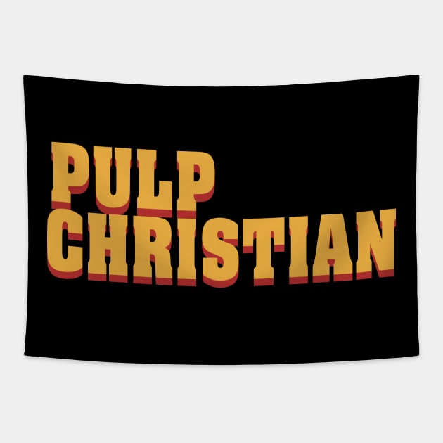 Pulp Christian Tapestry by JezusPop!