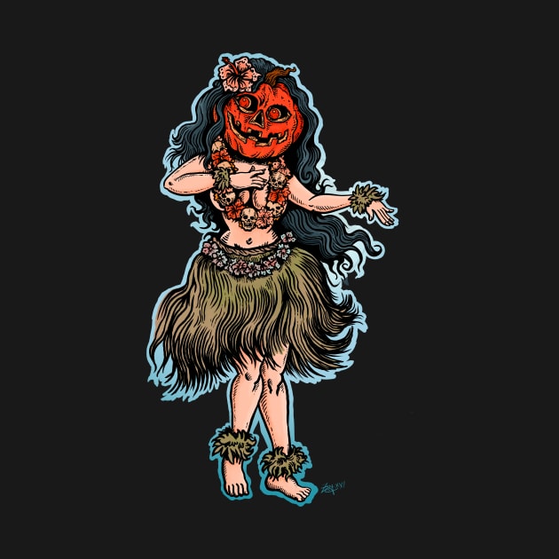 Hula Ween by ZugArt01