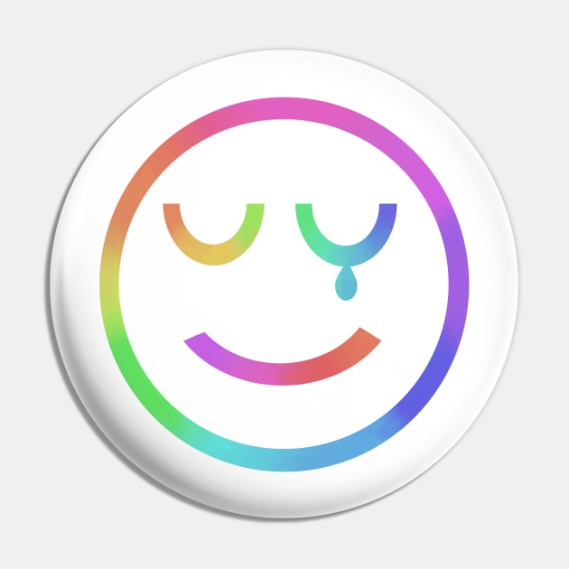 Pretty Crier Multicolor Pin by elliotlee