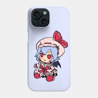 Mudwizard draws remilia scarlet fumo plush / touhou memes Phone Case