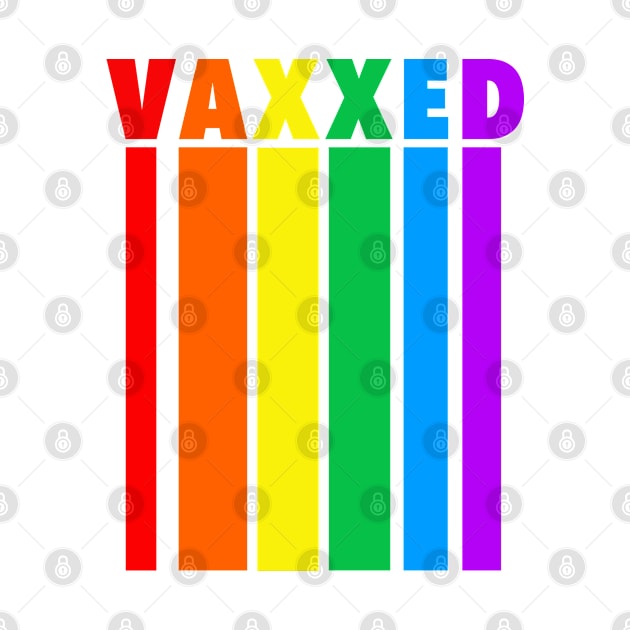 Vaxxed Pride Rainbow by skittlemypony