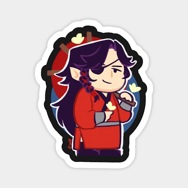 Hua Cheng Little Magnet by ewewhy