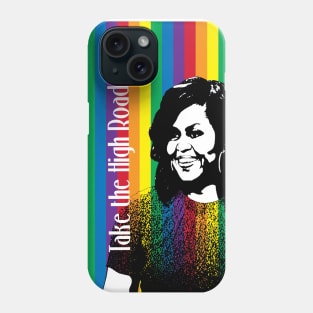 Michelle Obama Rainbow Phone Case