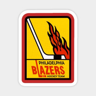 Short-lived Philadelphia Blazers Hockey 1972 Magnet