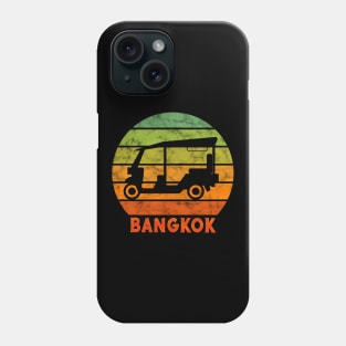 Bangkok Tuk Tuk On A Rainbow Of Colors Phone Case