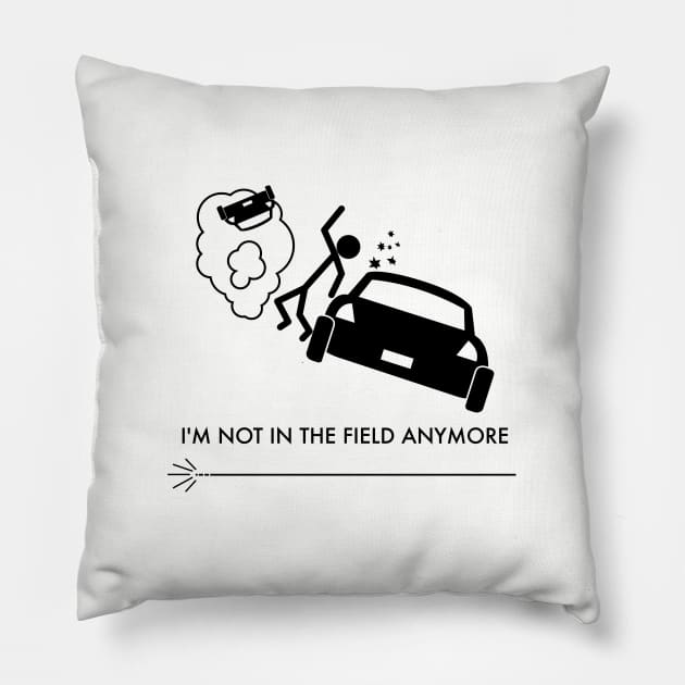 Minimalist: Impossible 3 Pillow by Kinowheel