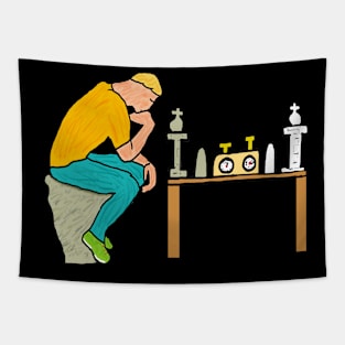 The Chess Player Tapestry