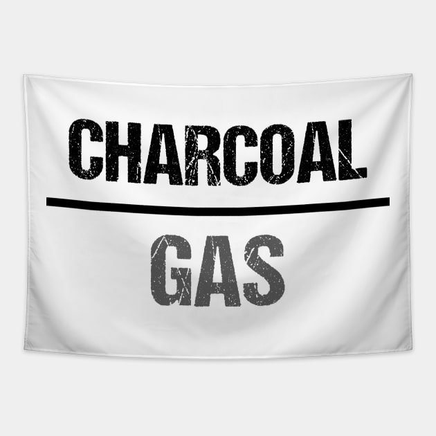 Charcoal Over Gas BBQ Tapestry by nickmelia18