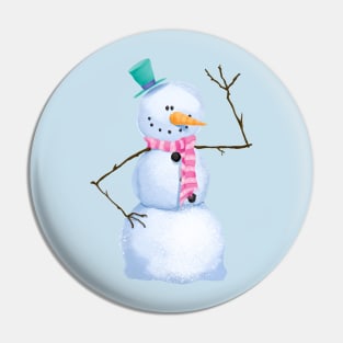 Frosty The Snow Man Pin