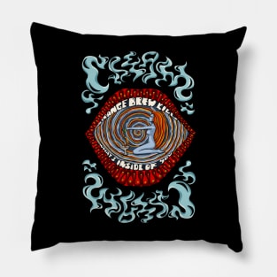 Strange brew Pillow