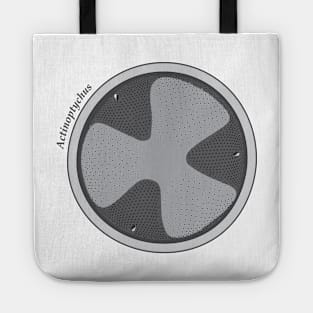 Diatom - Actinoptychus (scientific) Tote